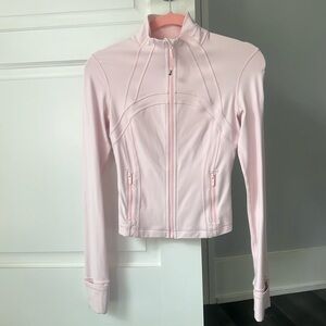Lululemon Cropped Define Jacket, Size 4, Strawberry Milkshake, Amazing condition
